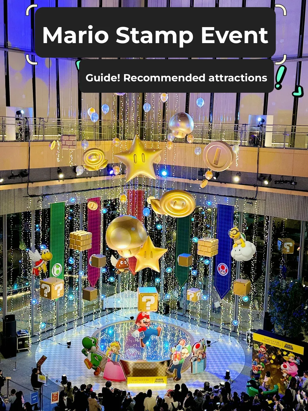 The Mario Event is Totally Worth It! Tokyo Station Area is Full of Hidden Gems…