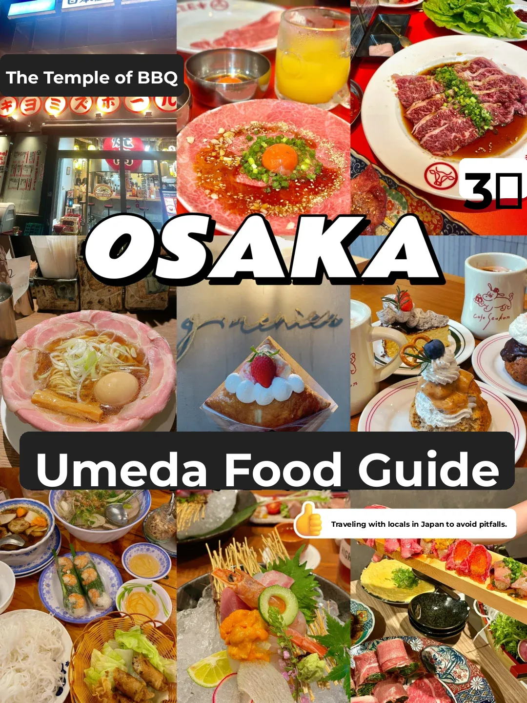 6 Must-Try Eats in Umeda, Osaka 🇯🇵 (No-Regret Edition)