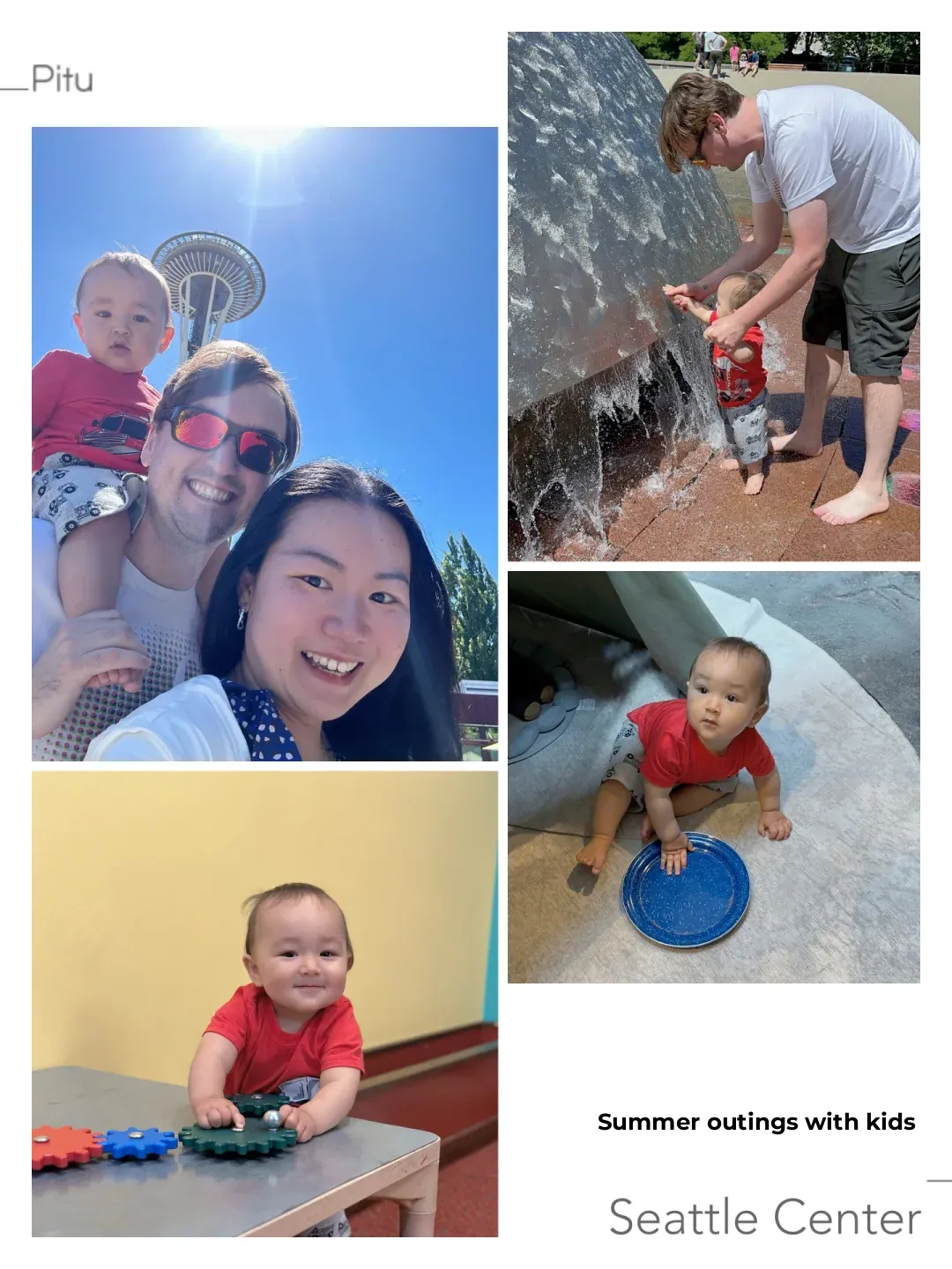 Summer Fun with the Kiddos @ Seattle Center