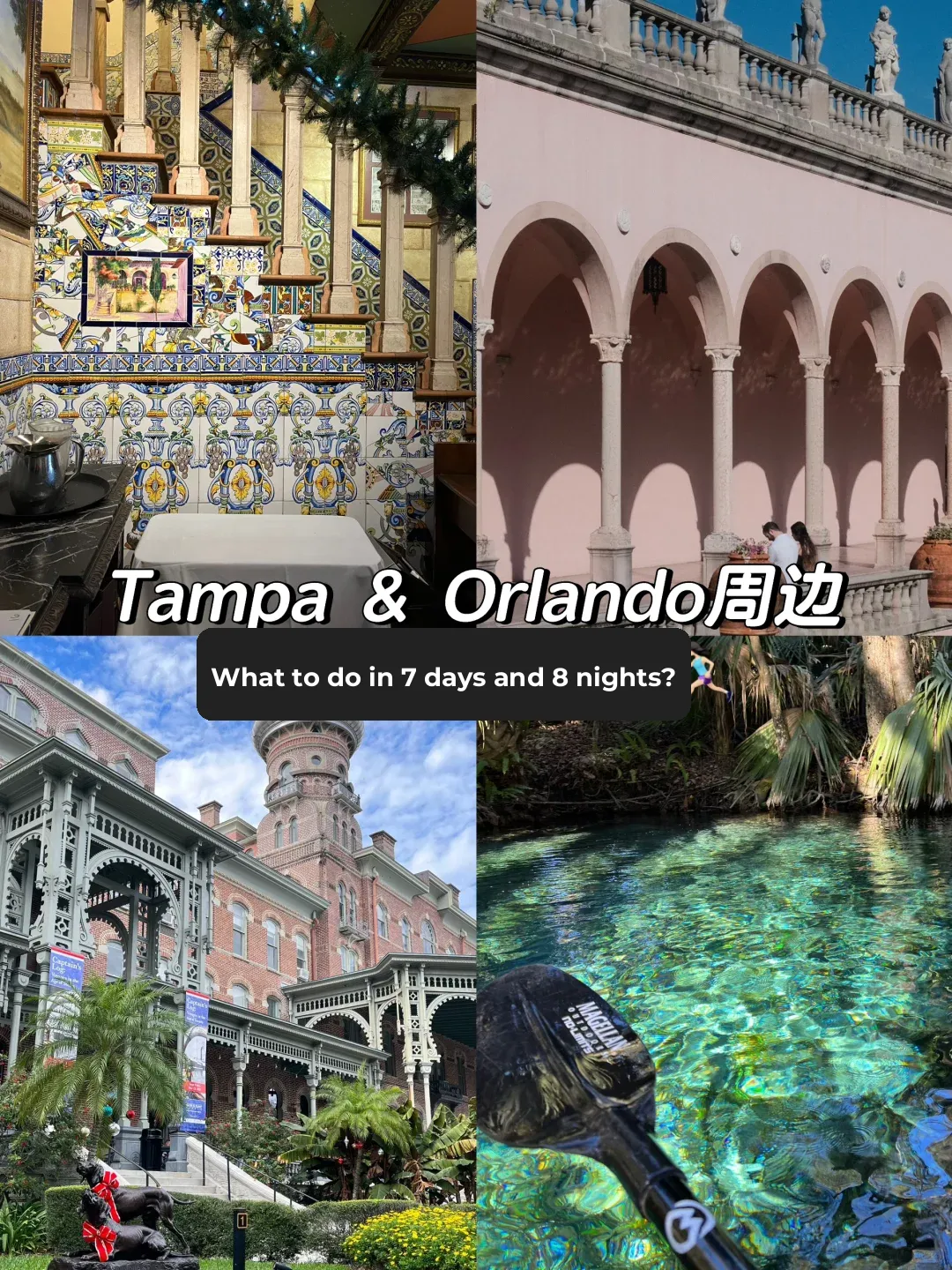 What to Do in 7 Days Around Tampa and Orlando for Couples 👫🏻