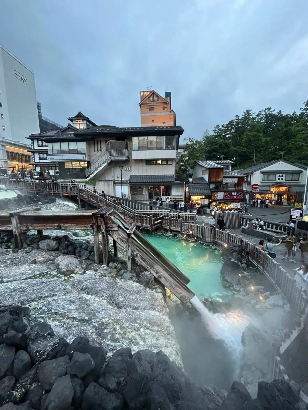 Japan's 🇯🇵 No. 1 Kusatsu Onsen ♨️ is truly a heavenly place 💓