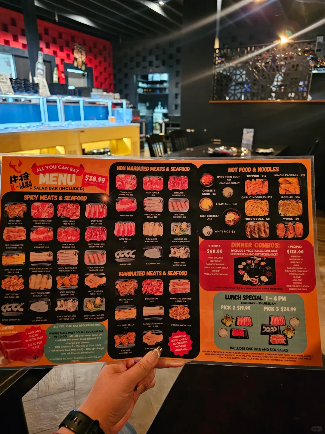 Boston📍Ktown BBQ Saugus All-You-Can-Eat Korean BBQ