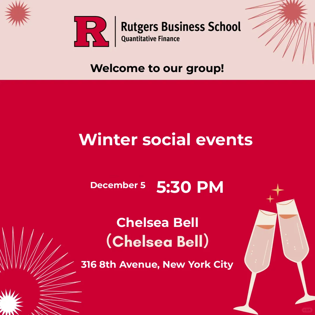 【Event Preview】Winter Social Gathering