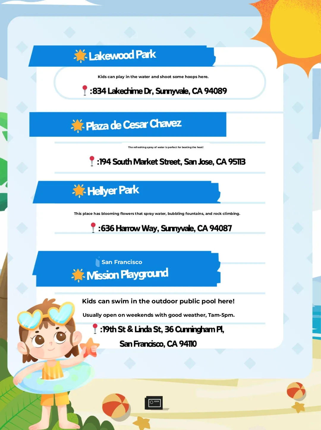 Bay Area 💦 Summer Fun: Why Skip the Water Park for Kids? ❗