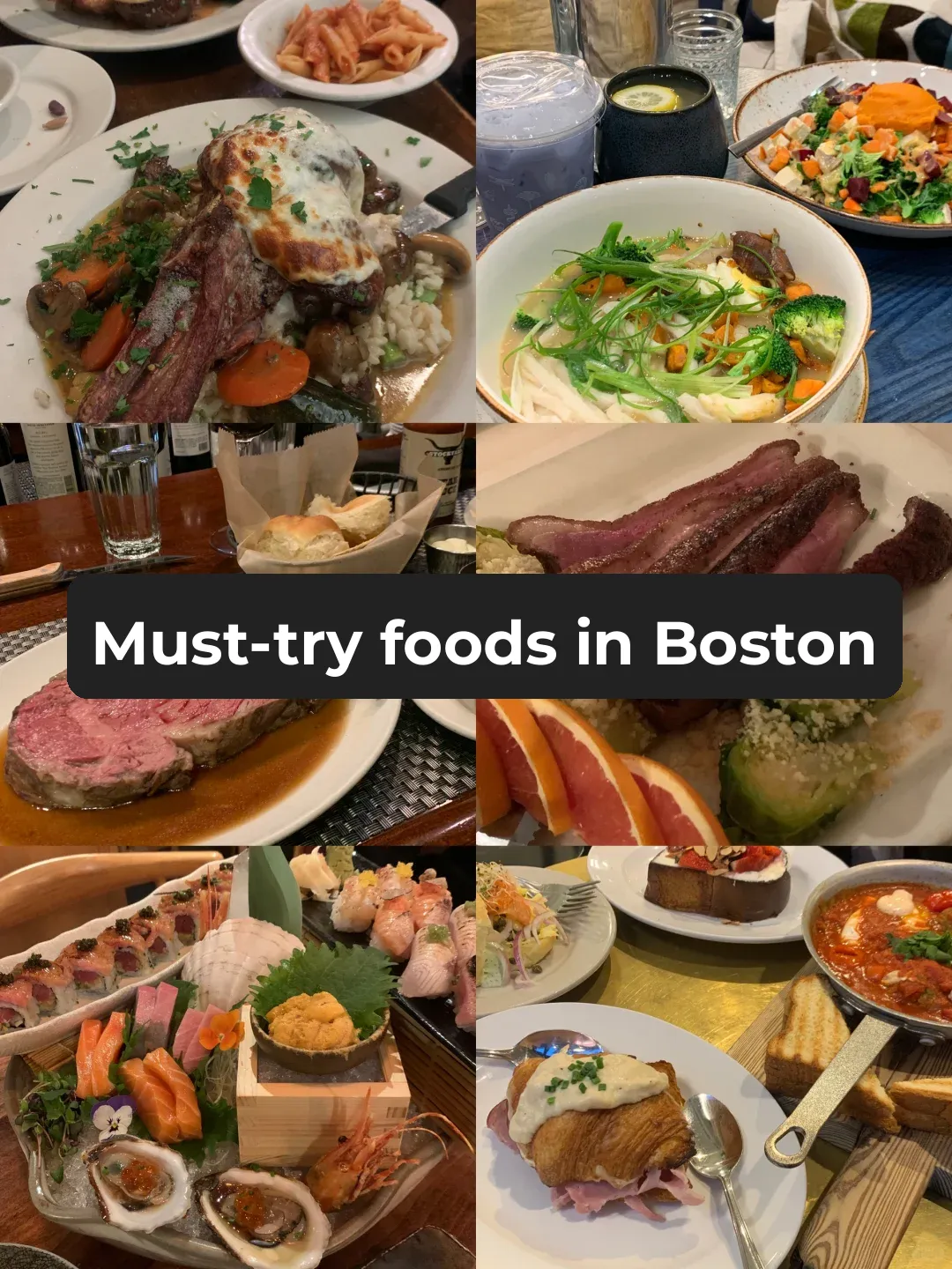 Must-Eat in Boston Travel｜Who Says Boston Lacks Authentic Cuisine?