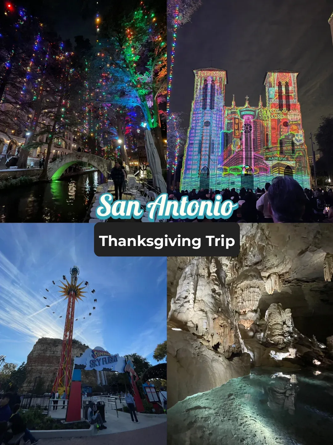 3-Day Thanksgiving Road Trip Itinerary in San Antonio | ᴥ•́ )✧