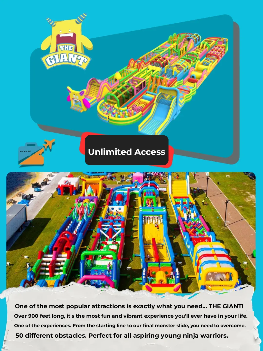 LA's Epic 8-Day 🎉 Guinness Record Big Bounce Castle Extravaganza!