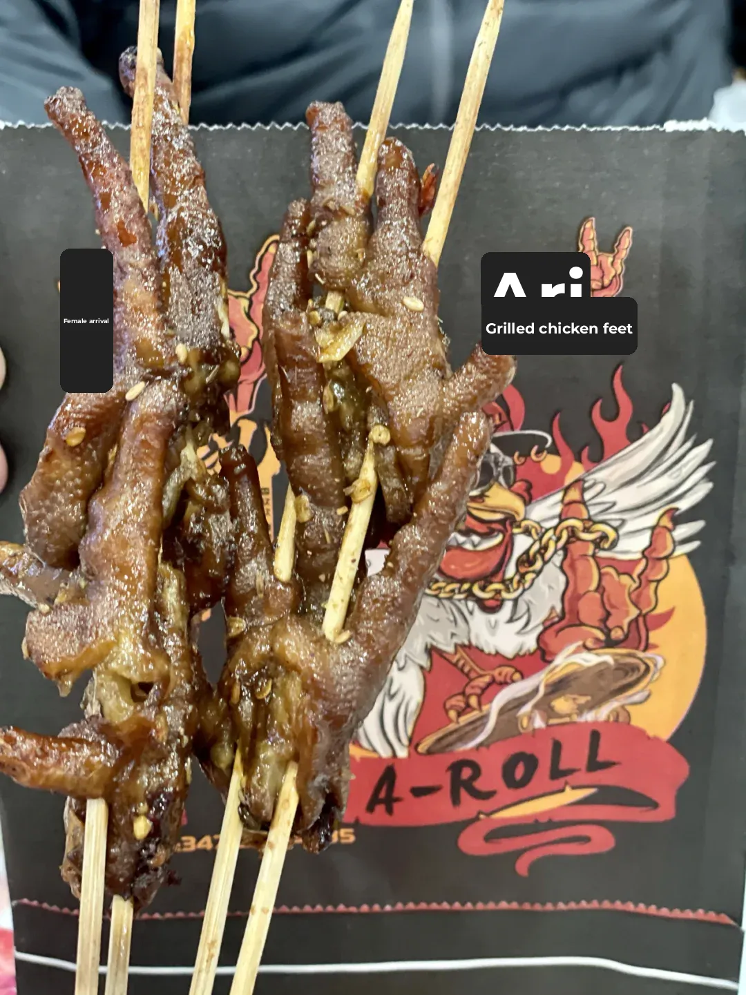 New York Food Scene | Amazing Grilled Chicken Feet in Flushing! 😍