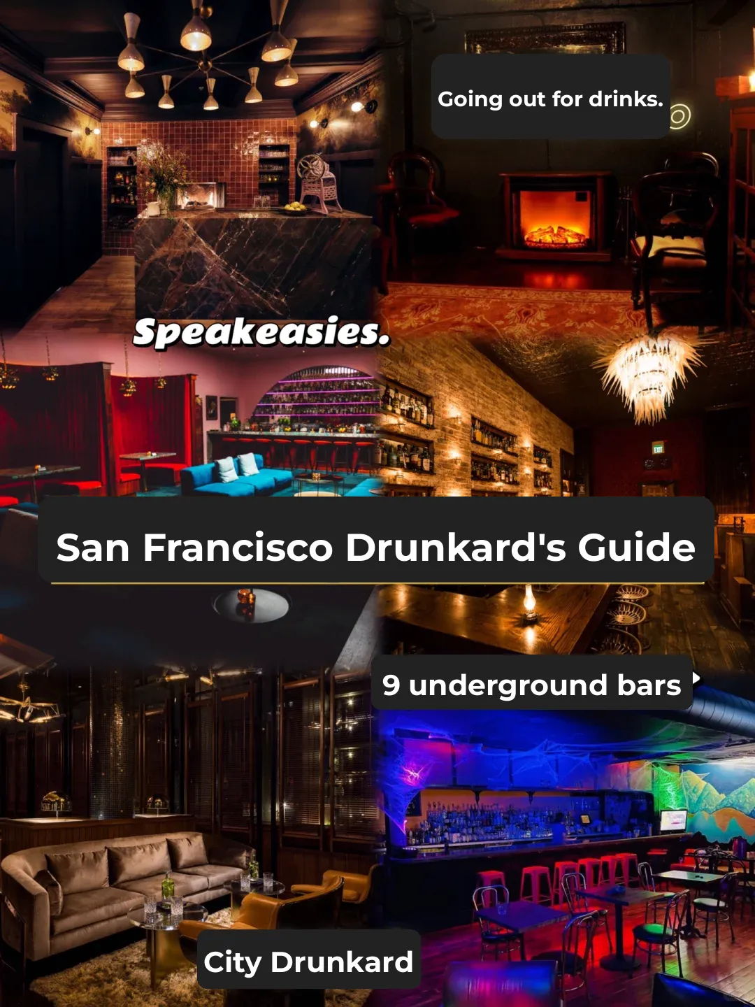 San Francisco Urban Boozehound's Guide! Nine Speakeasies 🍸