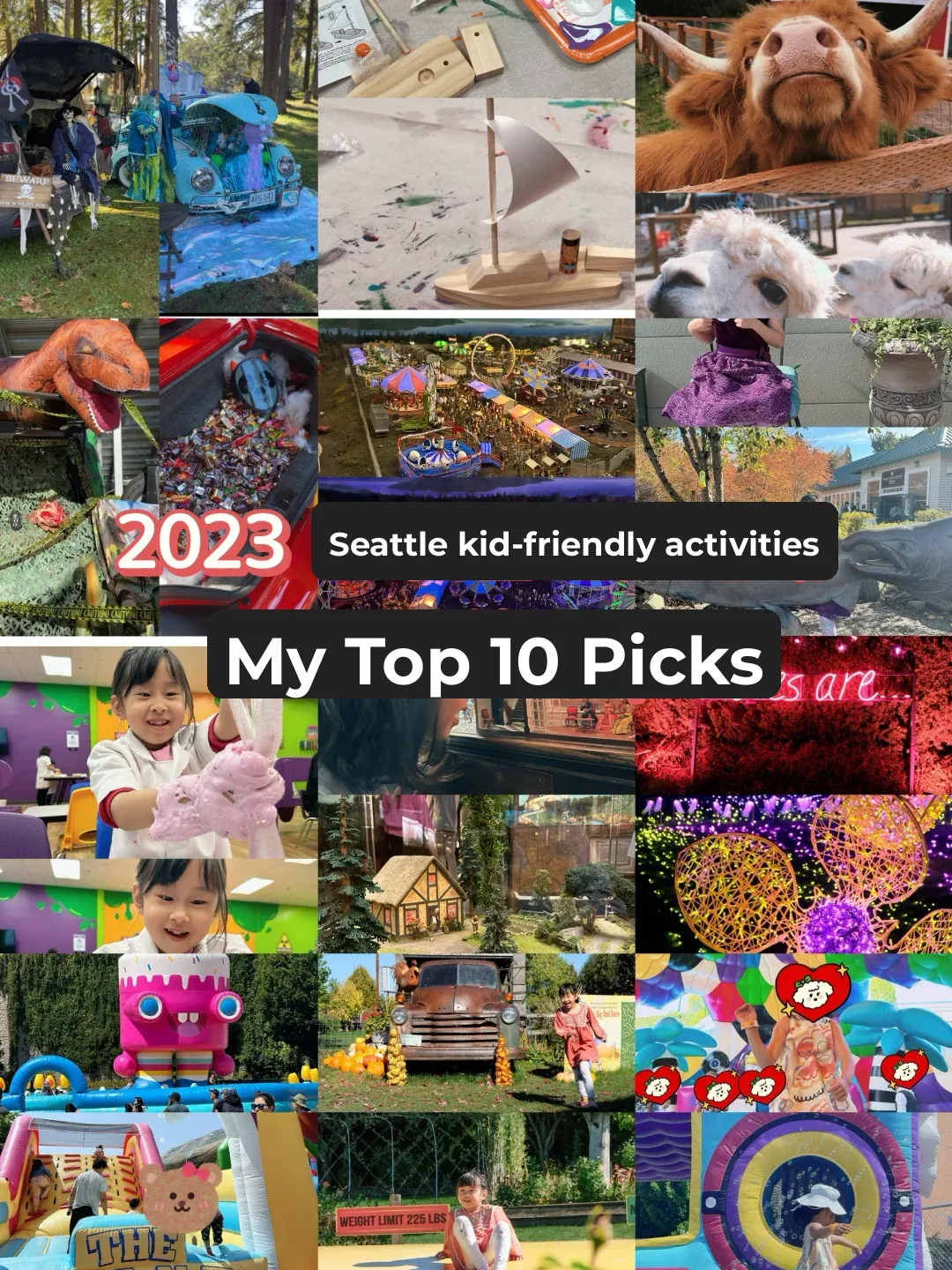 2023 Family Adventures | Top 10 Kid-Friendly Activities in Seattle