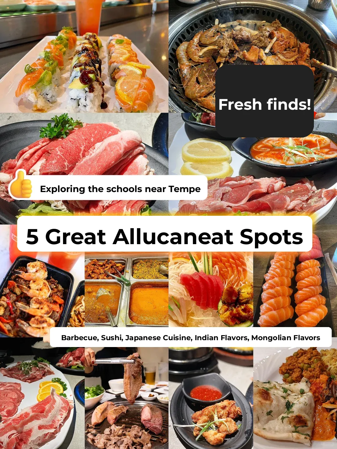 5️⃣ All-You-Can-Eat Restaurants Near Tempe Schools❗ Affordable and Delicious