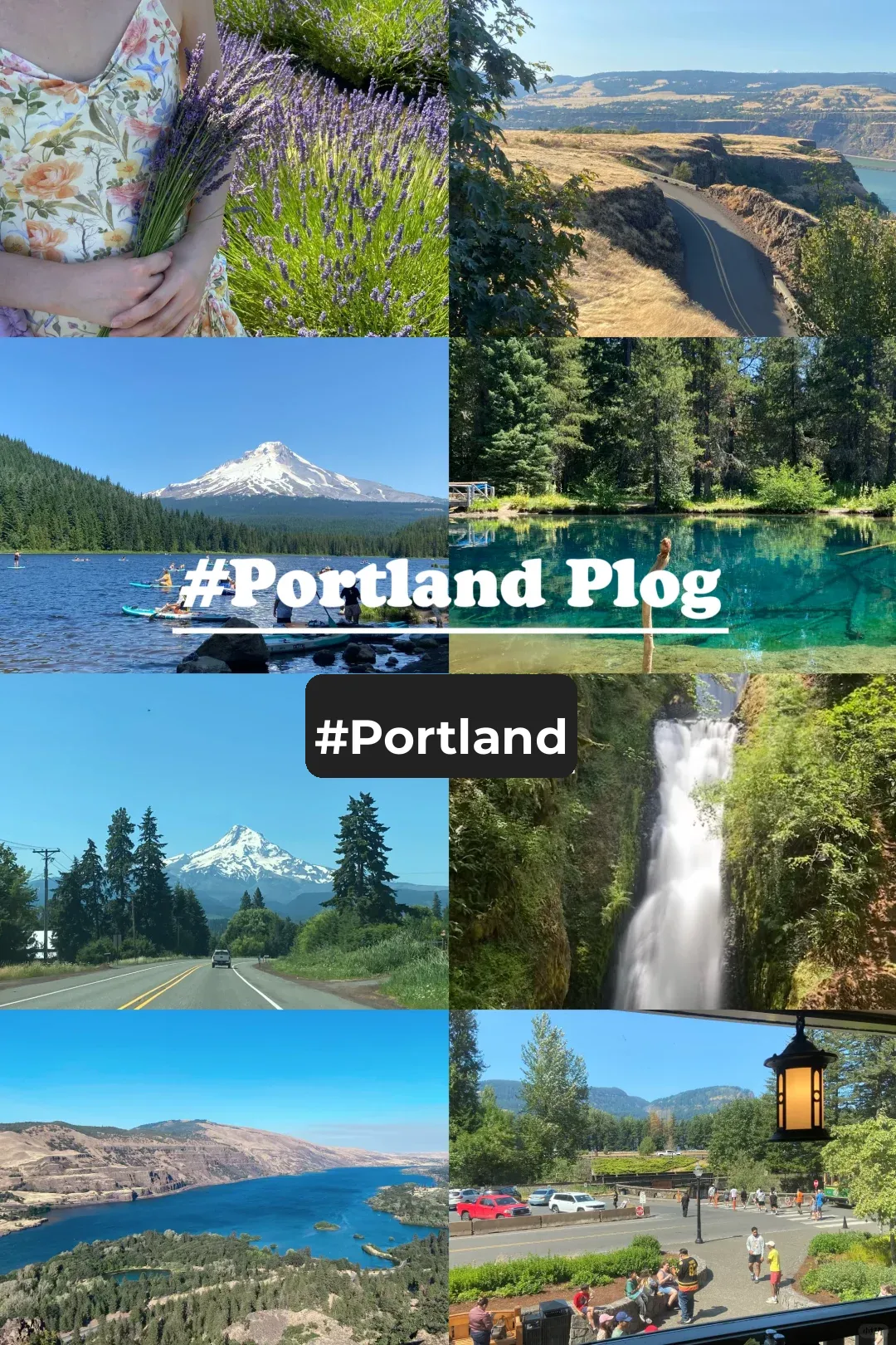 🏔️ Summer Getaway in Portland | Snow-Capped Peaks, Waterfalls & Cozy Cabins | Travel Guide