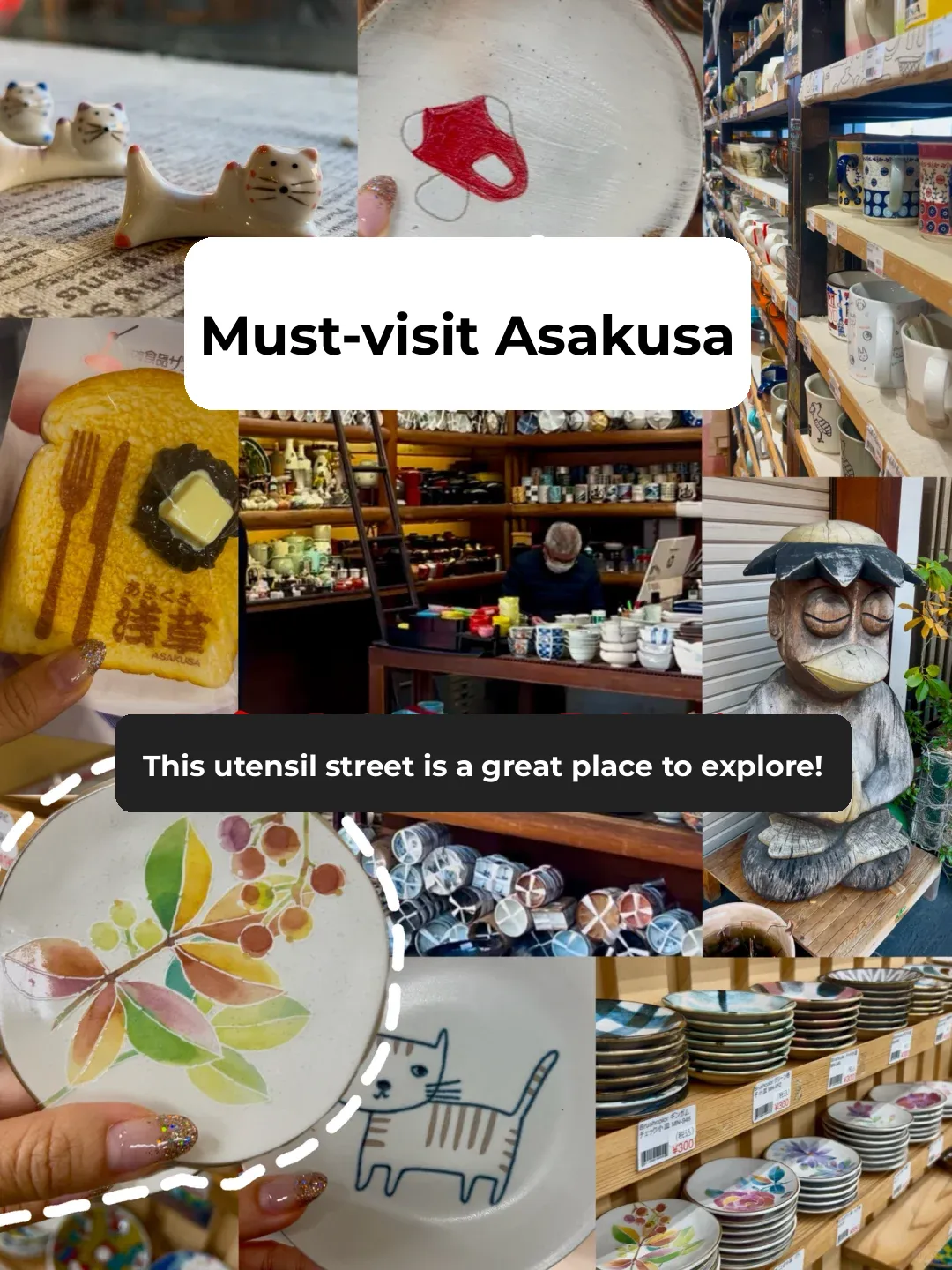 **Sincere Advice: You Must Visit This Tableware Street When in Asakusa!**