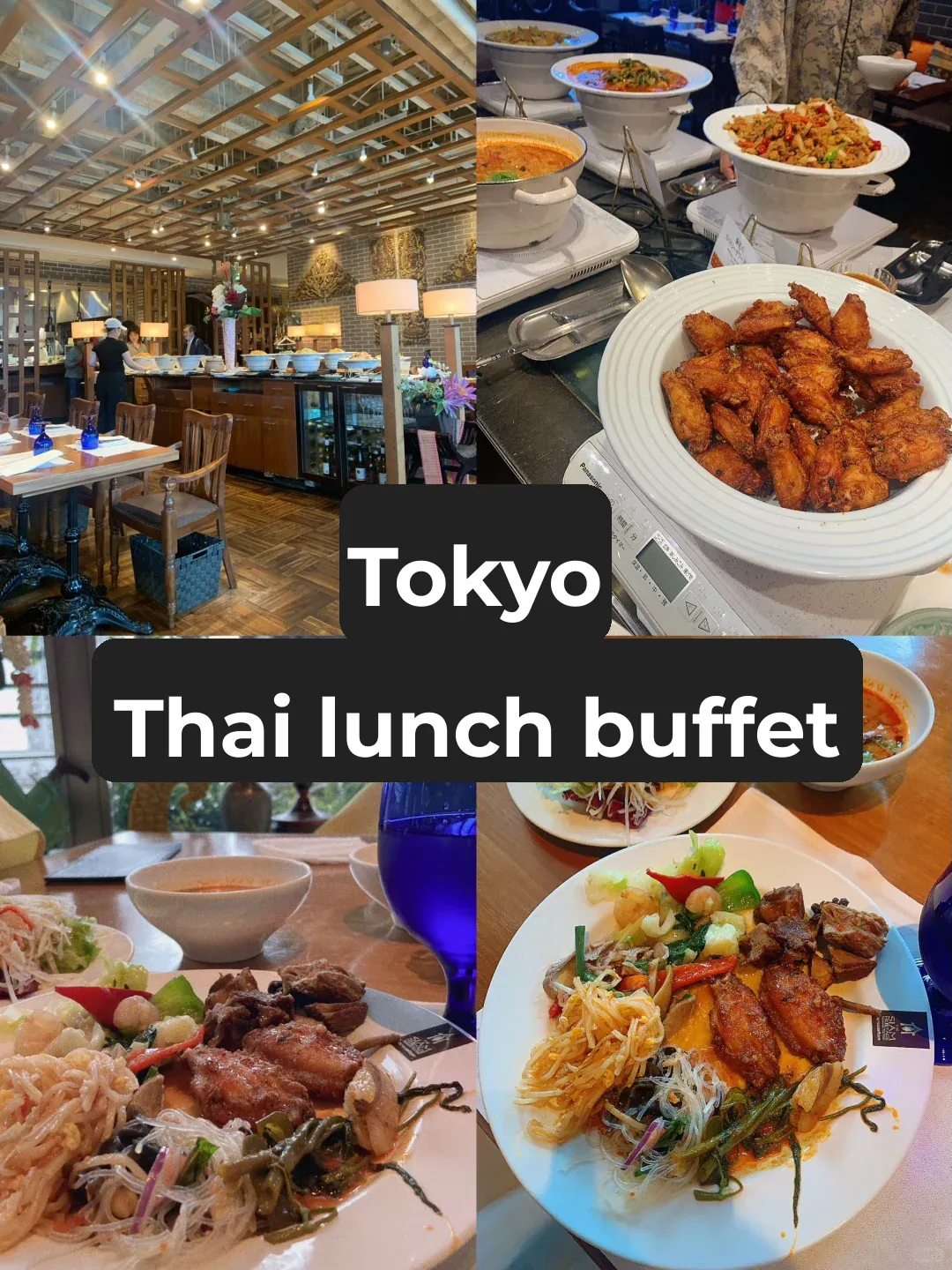 Tokyo | High-End, Ultra-Affordable Thai Buffet for Lunch