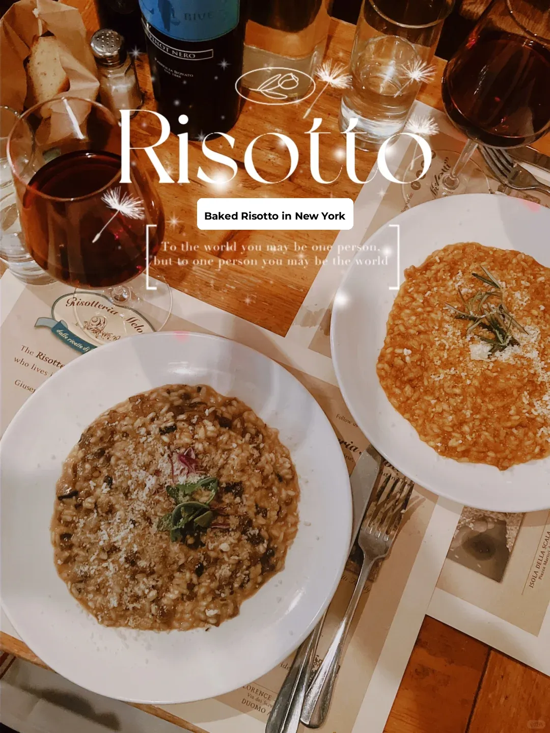 I Crown This Place the #1 Risotto in NYC!