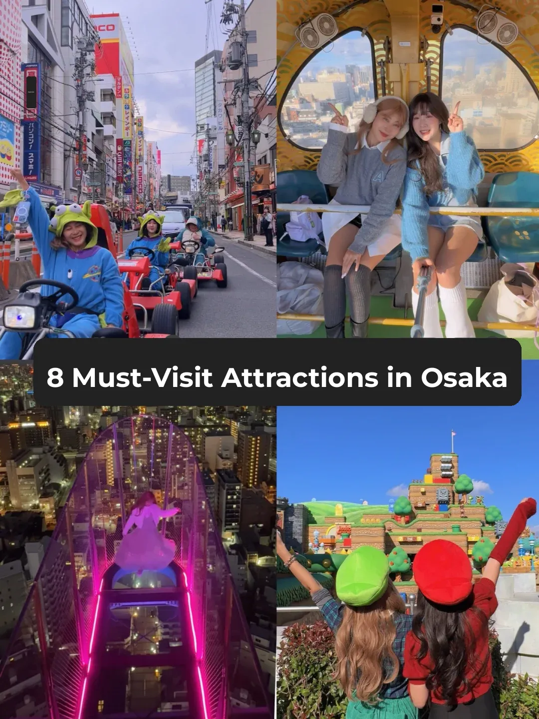 8 Must-Visit Spots in Osaka ✨