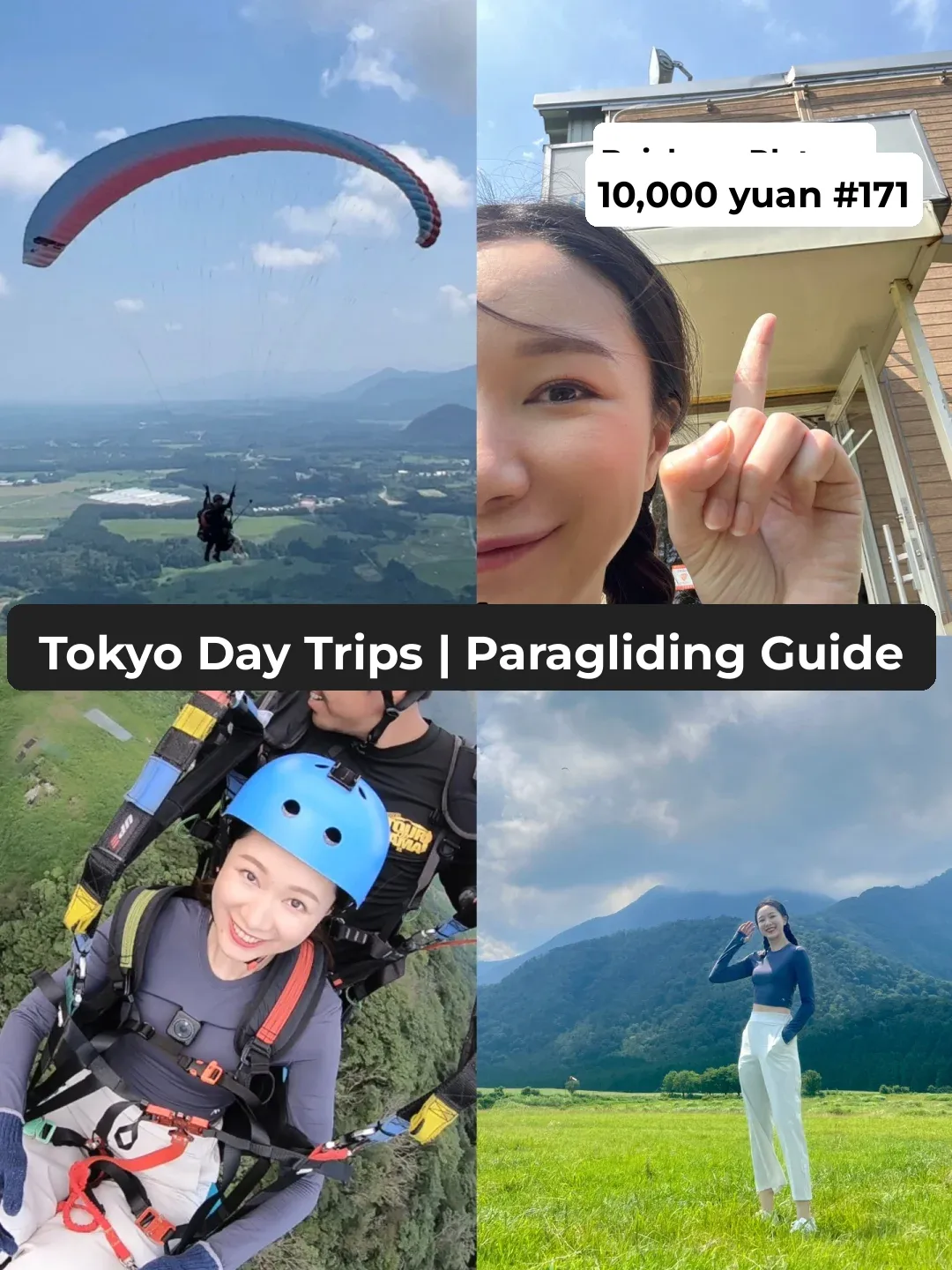 Tokyo Weekend Getaway: Paragliding Experience Guide at the Foot of Mount Fuji 🪂