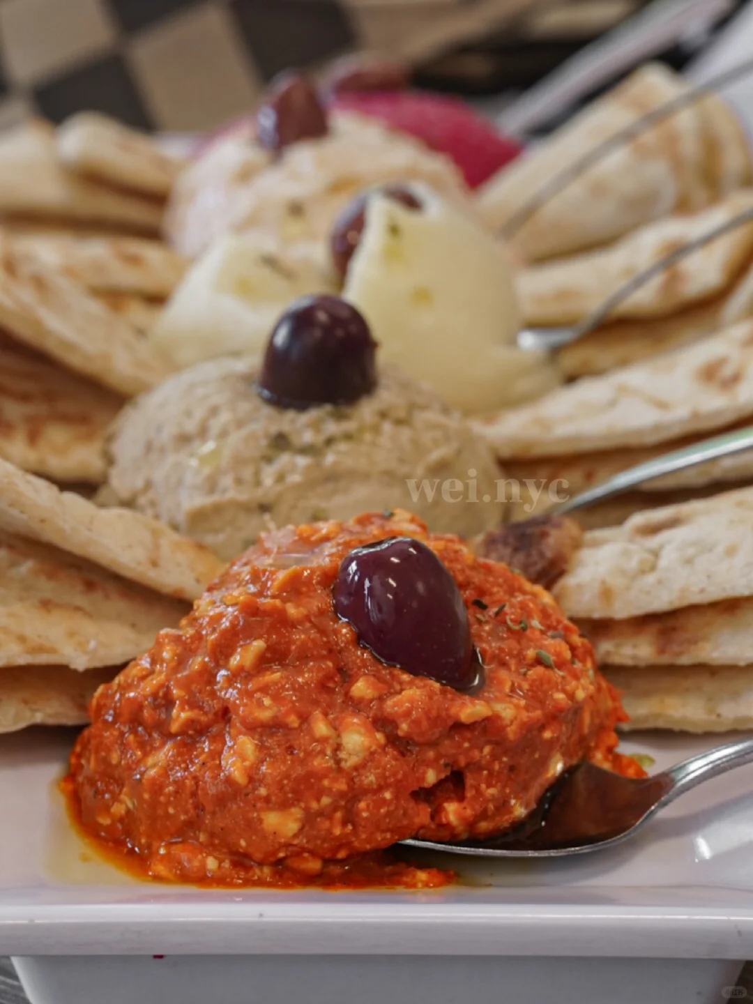 Savor the Taste of Japanese Mentai Sauce in Affordable Mediterranean Cuisine in NYC!