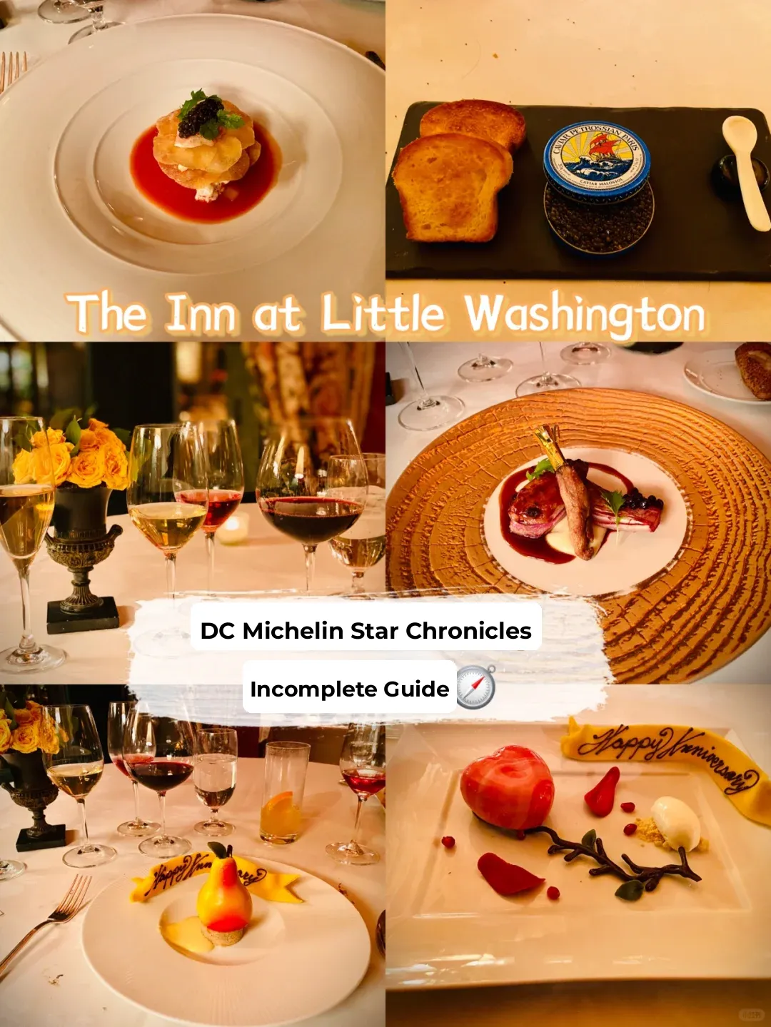 Michelin-Starred Restaurants in Washington, DC 🌟🌟🌟 Summary | An Incomplete Guide