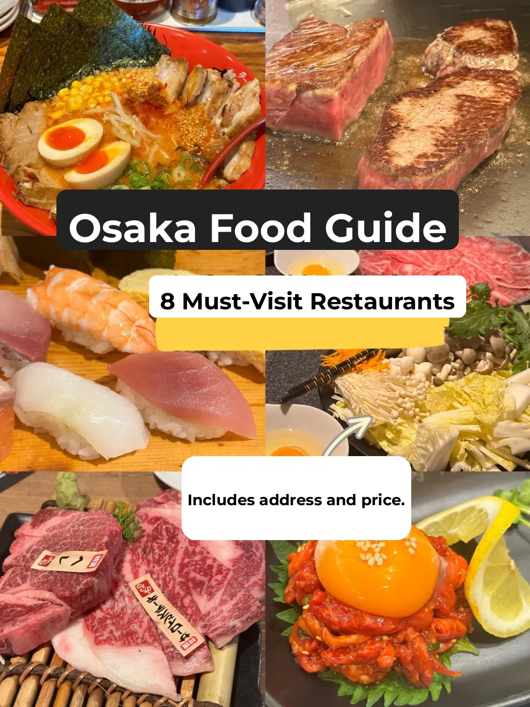 Japan Free & Easy | Top 8 Must-Try Food Spots in Osaka
