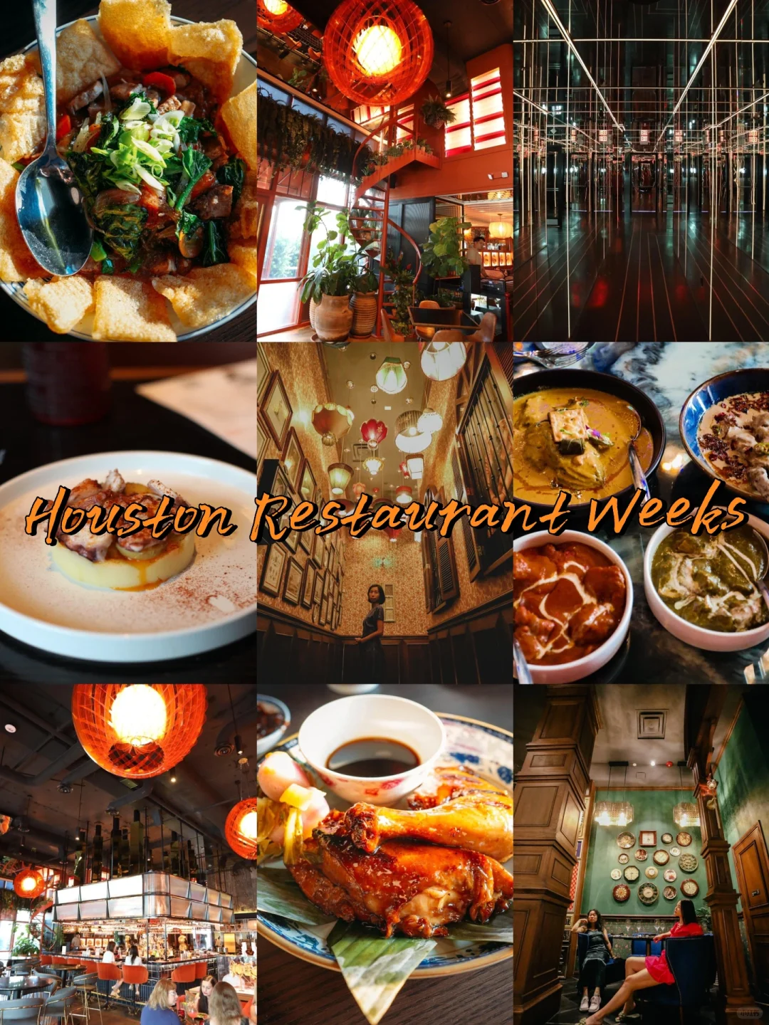 Houston Restaurant Weeks is Back❗️Dining Guide❗️Updated for 2024