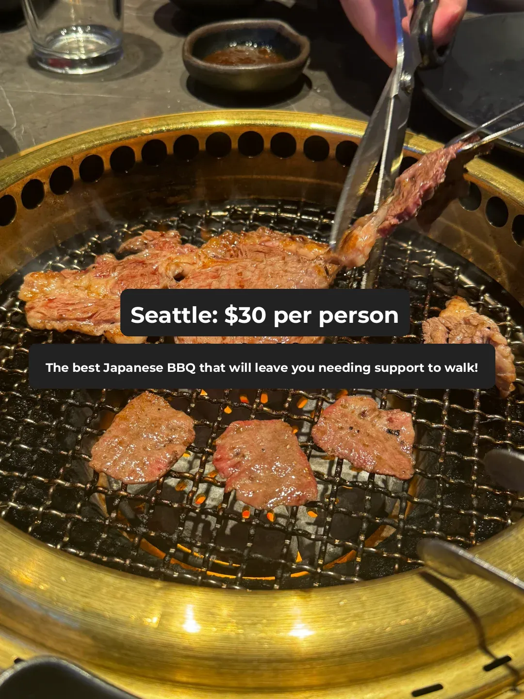 Unbeatable Japanese BBQ in Seattle! All-You-Can-Eat for Just $30 Per Person