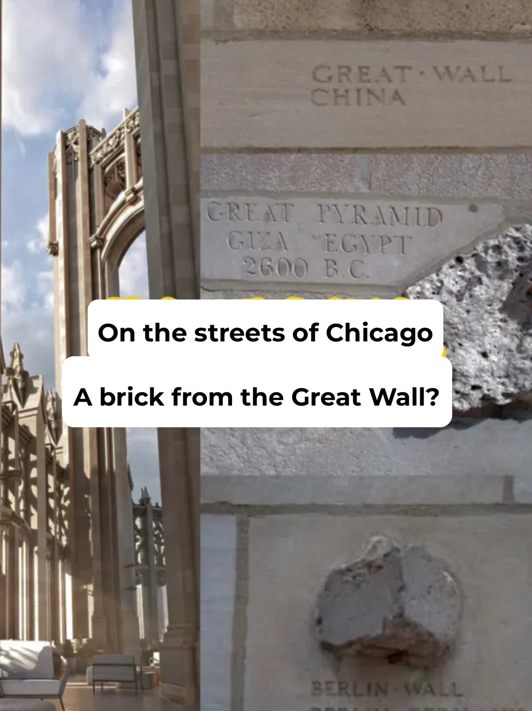 Is There a Piece of the Great Wall on the Streets of Chicago??