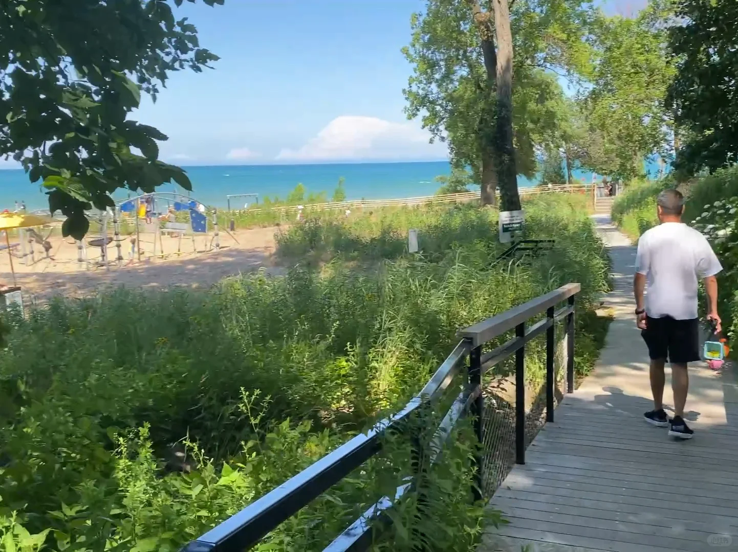 This Lakeside Beach is Perfect for Taking the Kids Out!