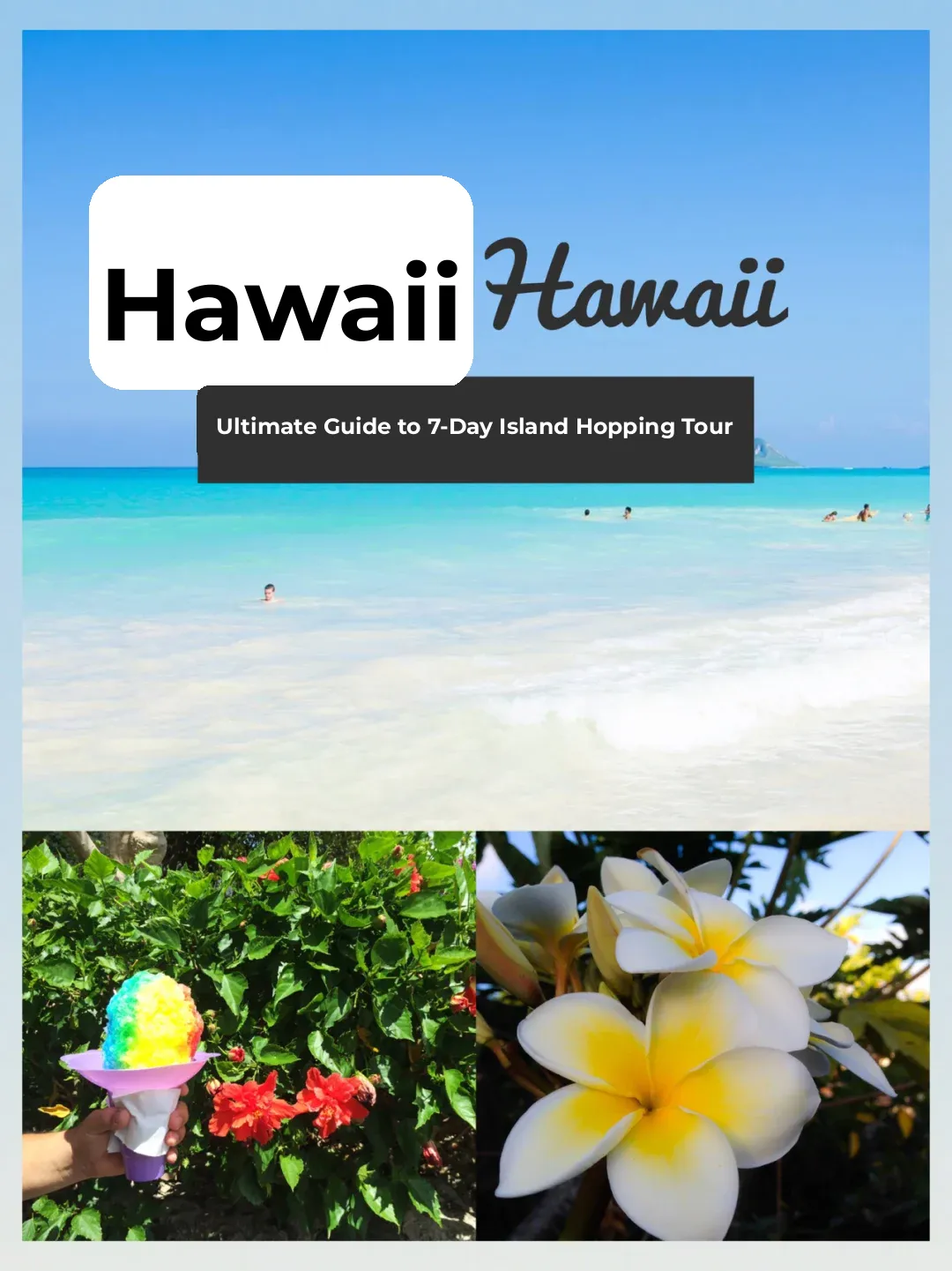 7-Day Island-Hopping Adventure in Hawaii: Must-See Spots All Covered 👌🏻