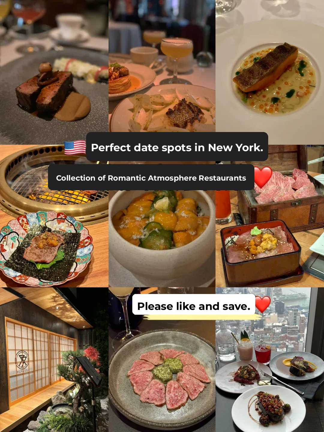🇺🇸 The Ultimate Guide to NYC Date Spots ❗️ Updated Regularly