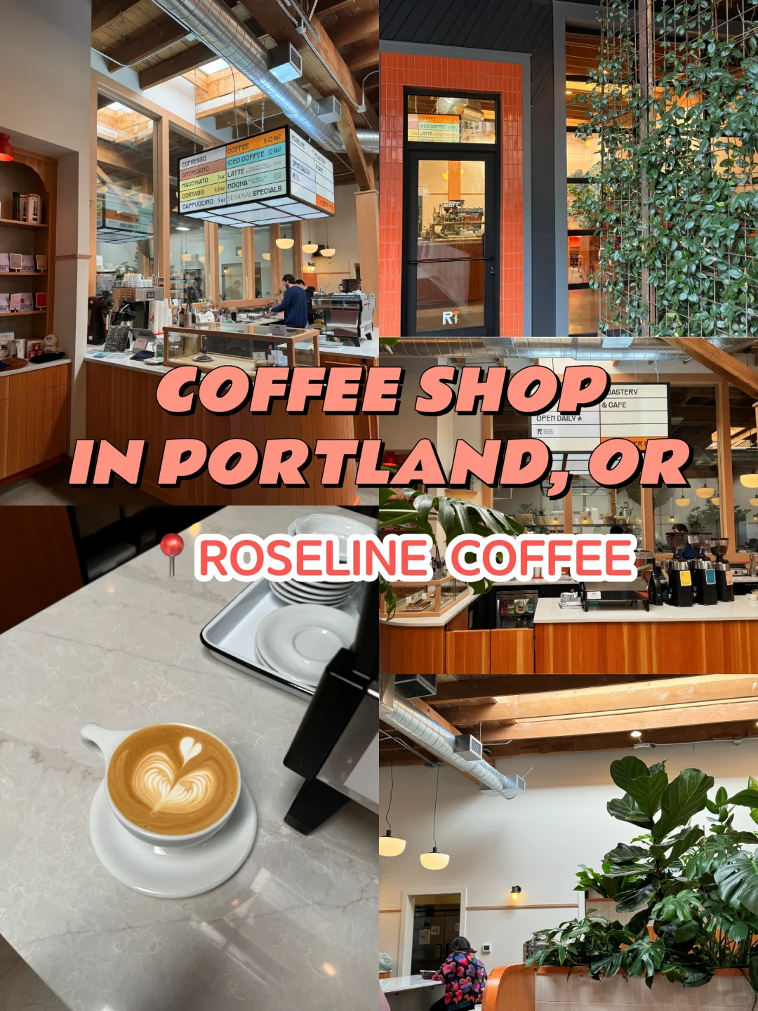 Coffee in Portland, OR📍Roseline Coffee