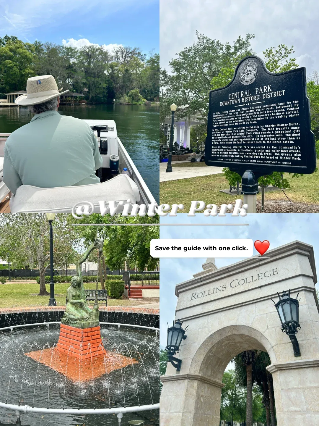 Orlando｜I Strolled Around Winter Park Three Times in Awe 😍