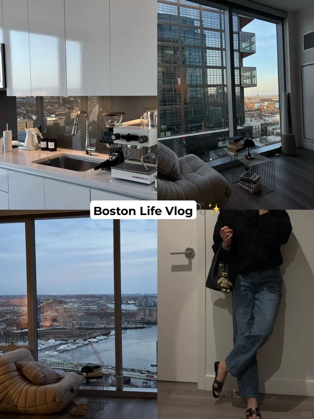 🎧 Boston Life PLOG｜Coffee with the Hot Mama 𖠚ᐝ Boat Ride & Blooms