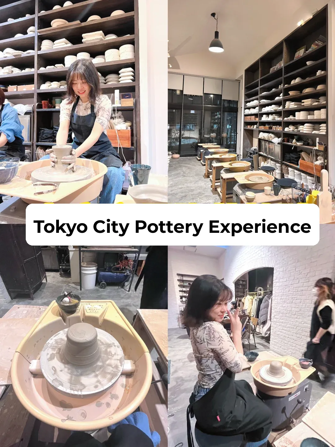 🇯🇵 Xiao Fan's Tokyo Adventure | Pottery Experience in the Bustling City