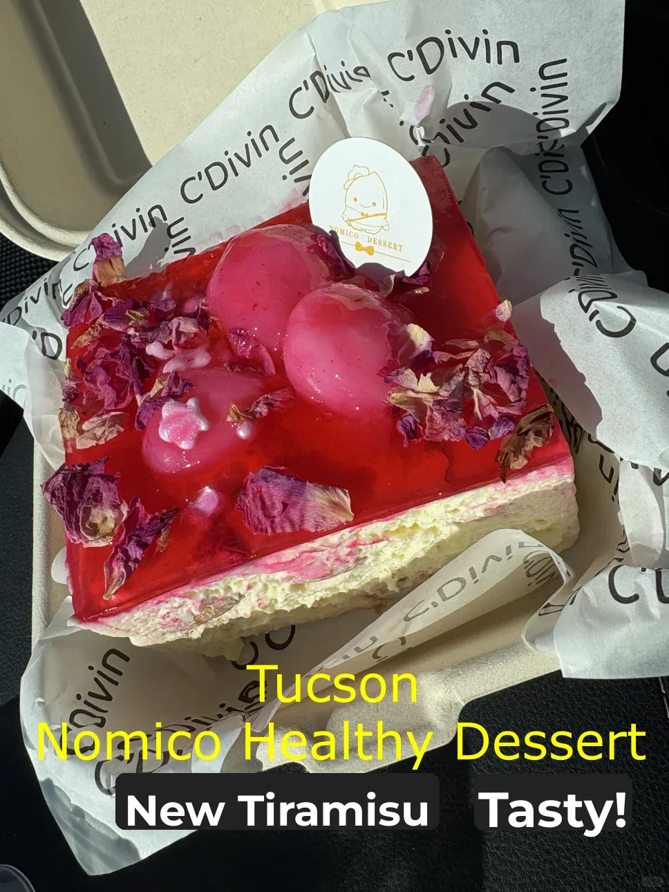 Nomico in Tucson: New Tiramisu – Tastes Pretty Good!