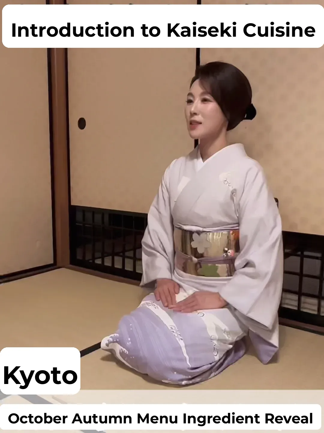 The Female Warrior Talks Kaiseki | Kyoto Can't Keep It Hidden Anymore! The Depth of Kaiseki Culture