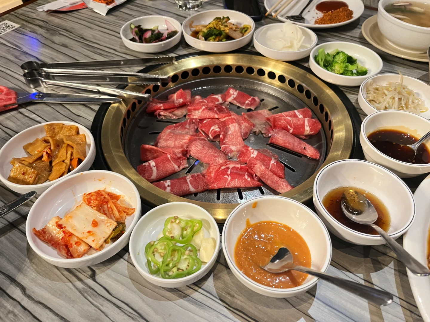 Check-in at Koreana Korean BBQ in Boston