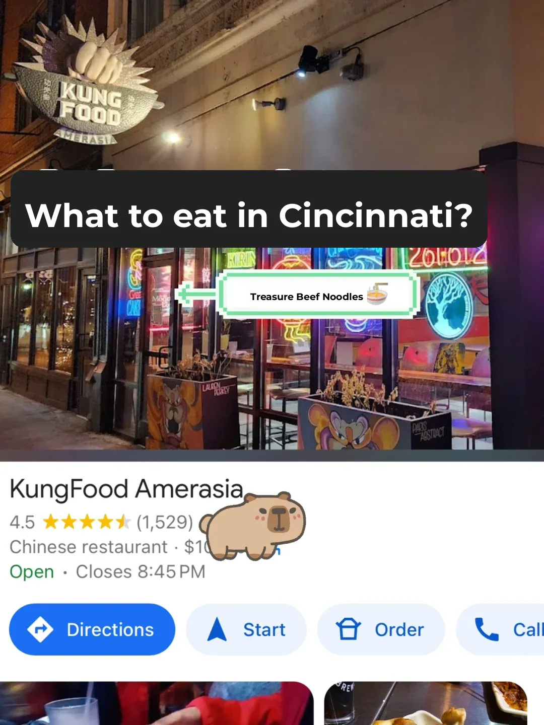 Hidden Gem Dish｜I Only Recommend One Dish from This Place🍜｜Cincinnati  

Explanation:  
- "宝藏菜品" translates to "Hidden Gem Dish," capturing the idea of a special, lesser-known dish that's a treasure to discover.  
- "这家我只推荐你一道菜" means "I only recommend one dish from this place," emphasizing the standout item.  
- "辛辛那提" is the city name, "Cincinnati," and is kept as is.  
