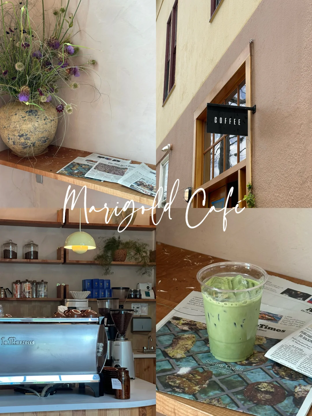 San Francisco SF | How Beautiful is a Café Inside a Flower Shop? 🌷☕️