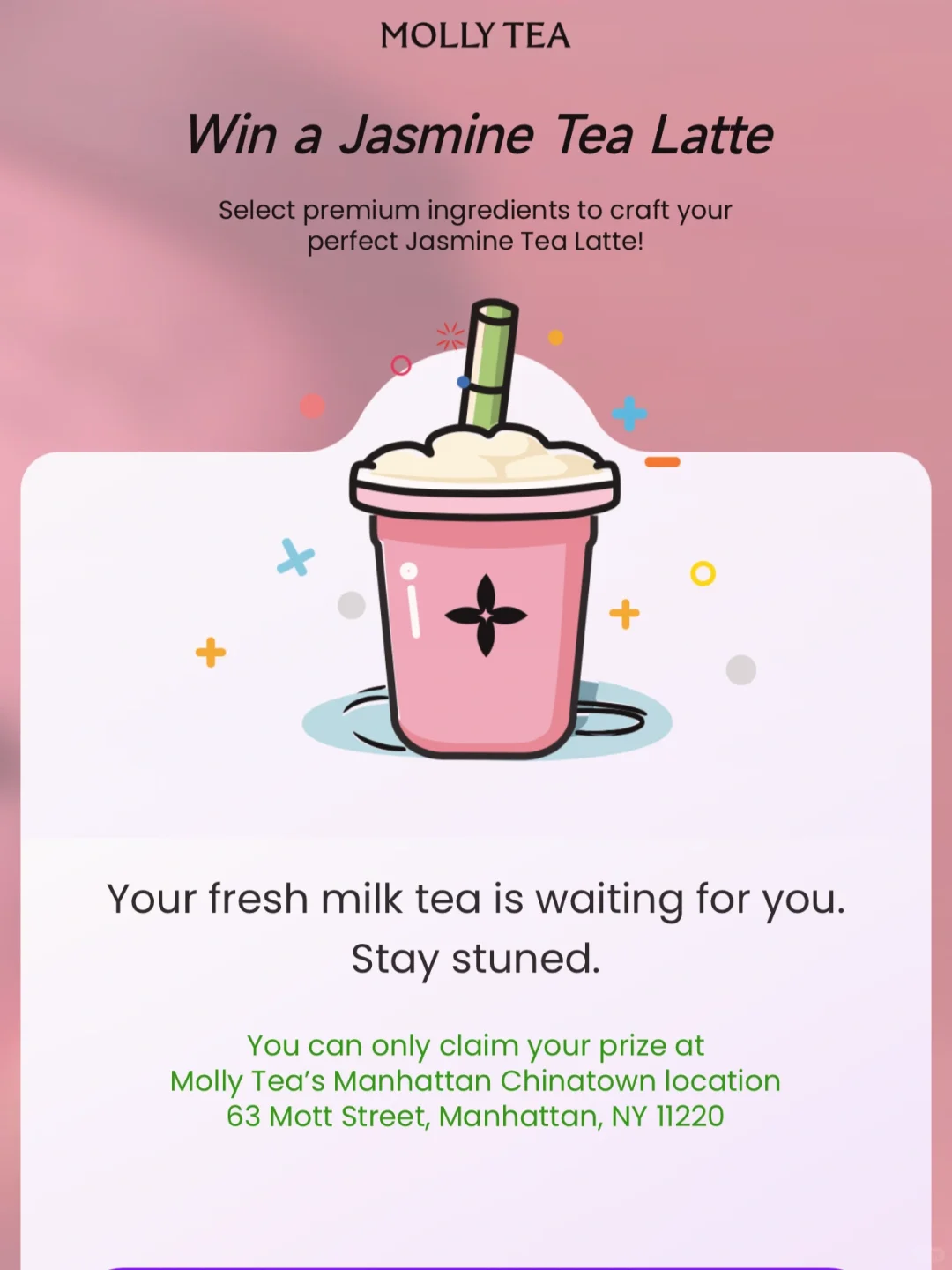 Jasmine Milk Tea Shop is Opening Soon in New York's Chinatown!