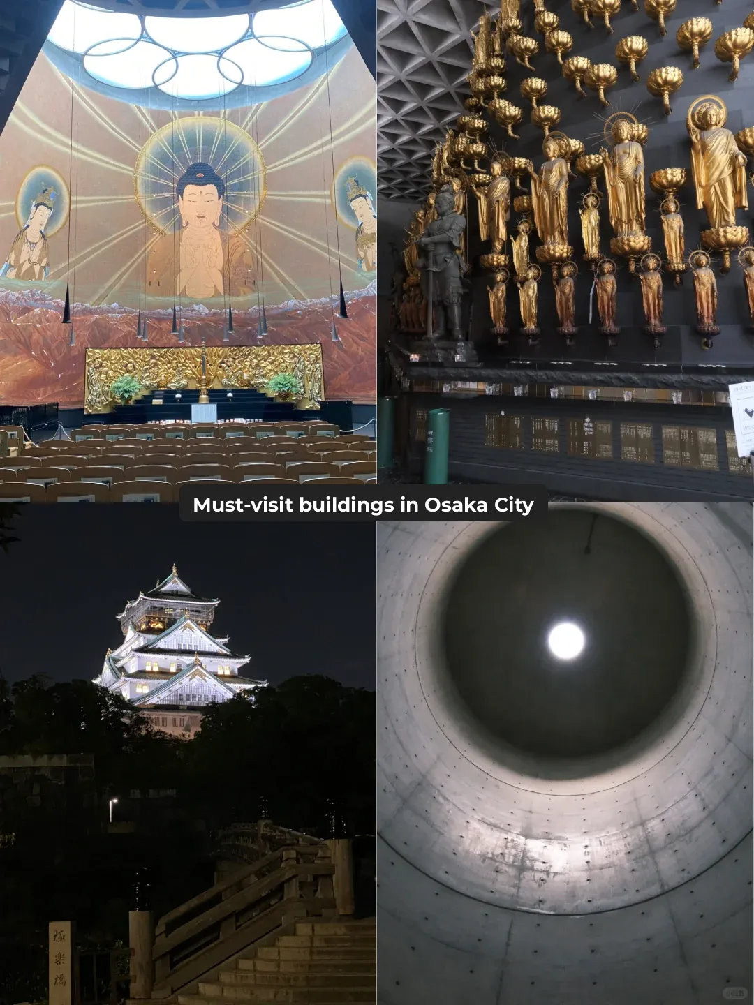 Top 3 Must-Visit Buildings and Temples in Osaka City! Tadao Ando Edition