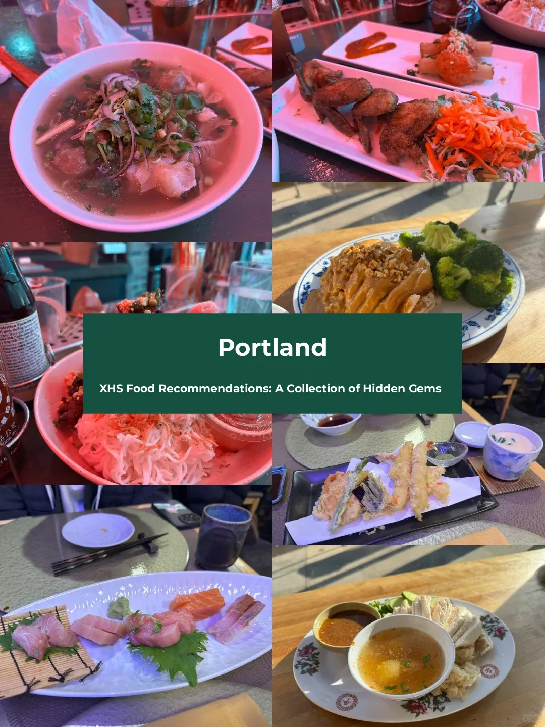 Portland | Debunking the Hype Around Food Recommendations from Xiaohongshu (Little Red Book)