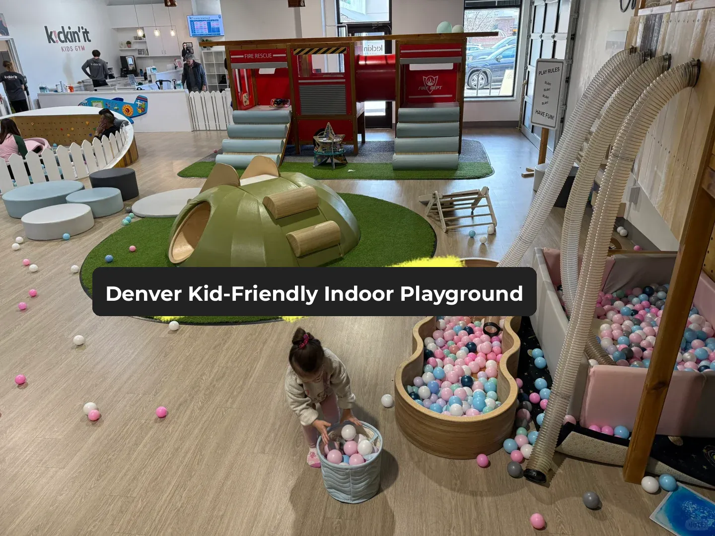 Denver Kid-Friendly Outing: Kickin It Kids Gym Indoor Playground