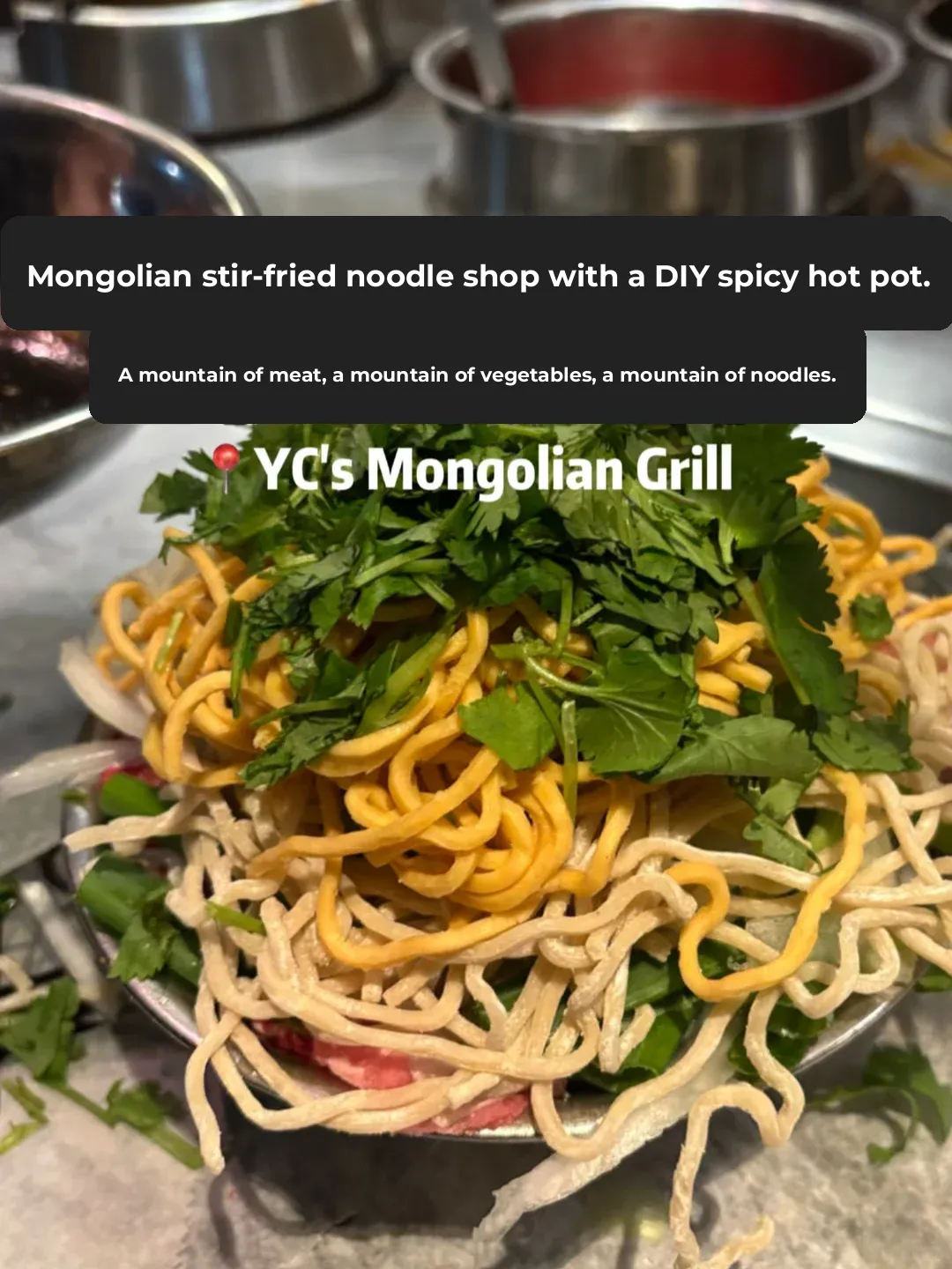 Who’s Making Their Own Spicy Stir-Fry Pot at AZ’s #1 Mongolian Noodle Spot?