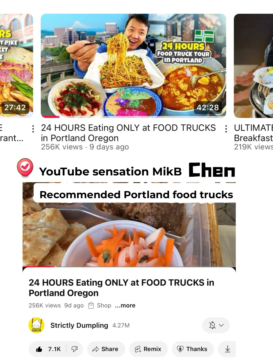 YouTube Star Mike Chen's Top Portland Food Truck Picks