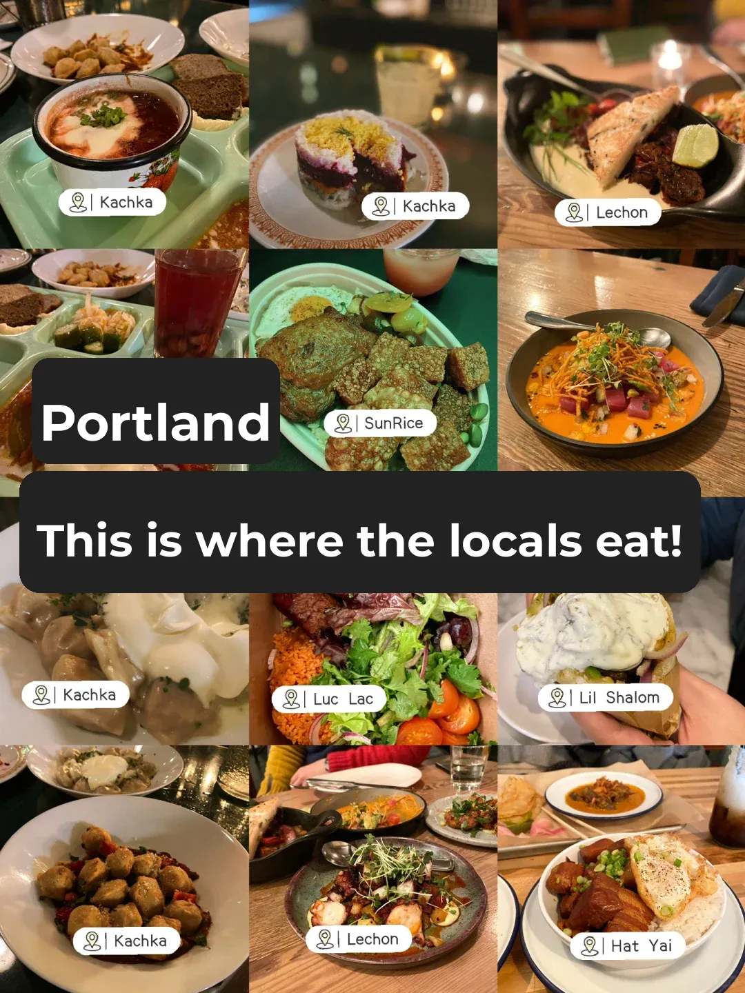 "What Did We Eat in Portland?"
