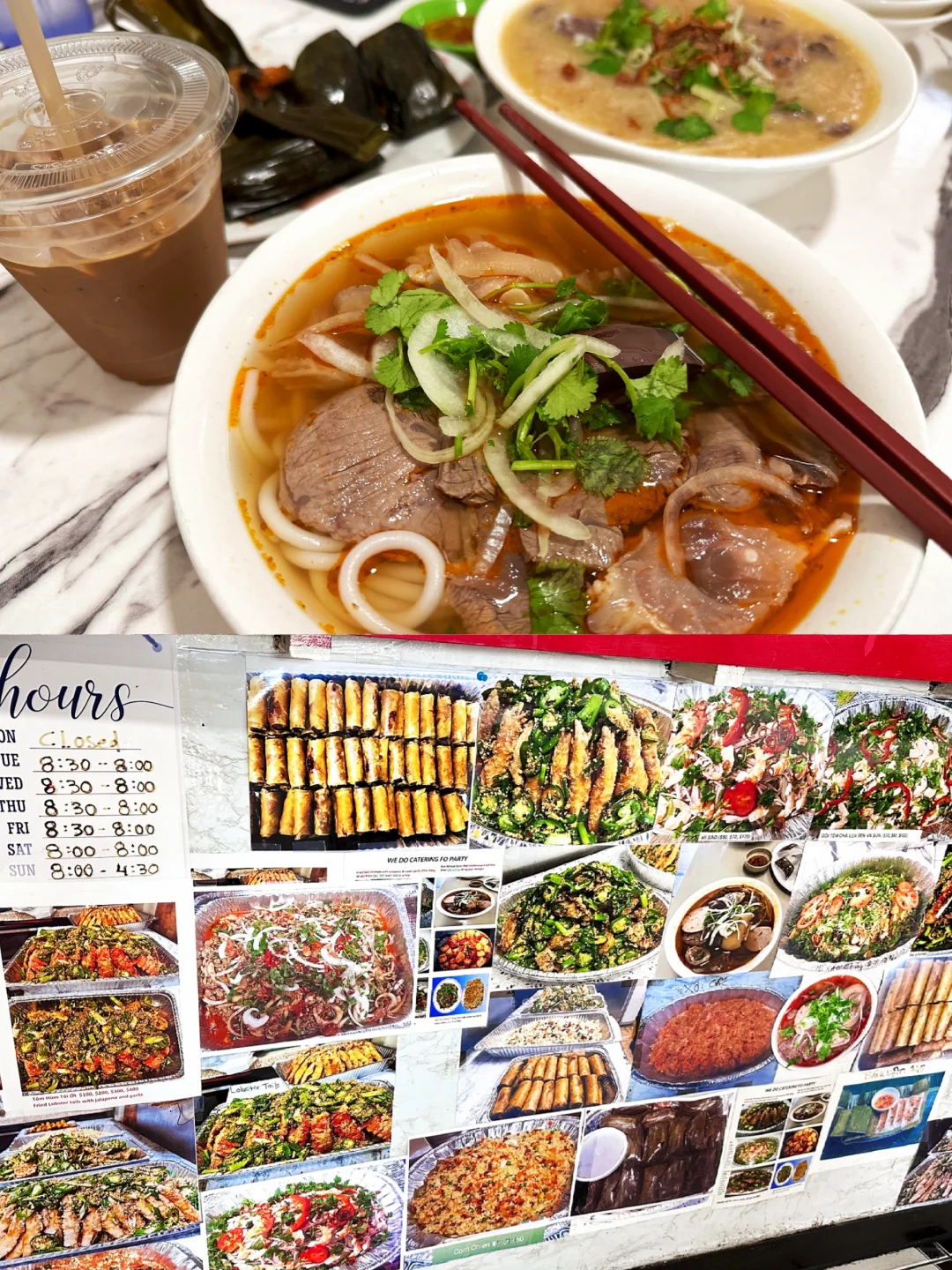 San Diego | Vietnamese Eatery’s Beef Noodle Soup and Pork Tongue Congee