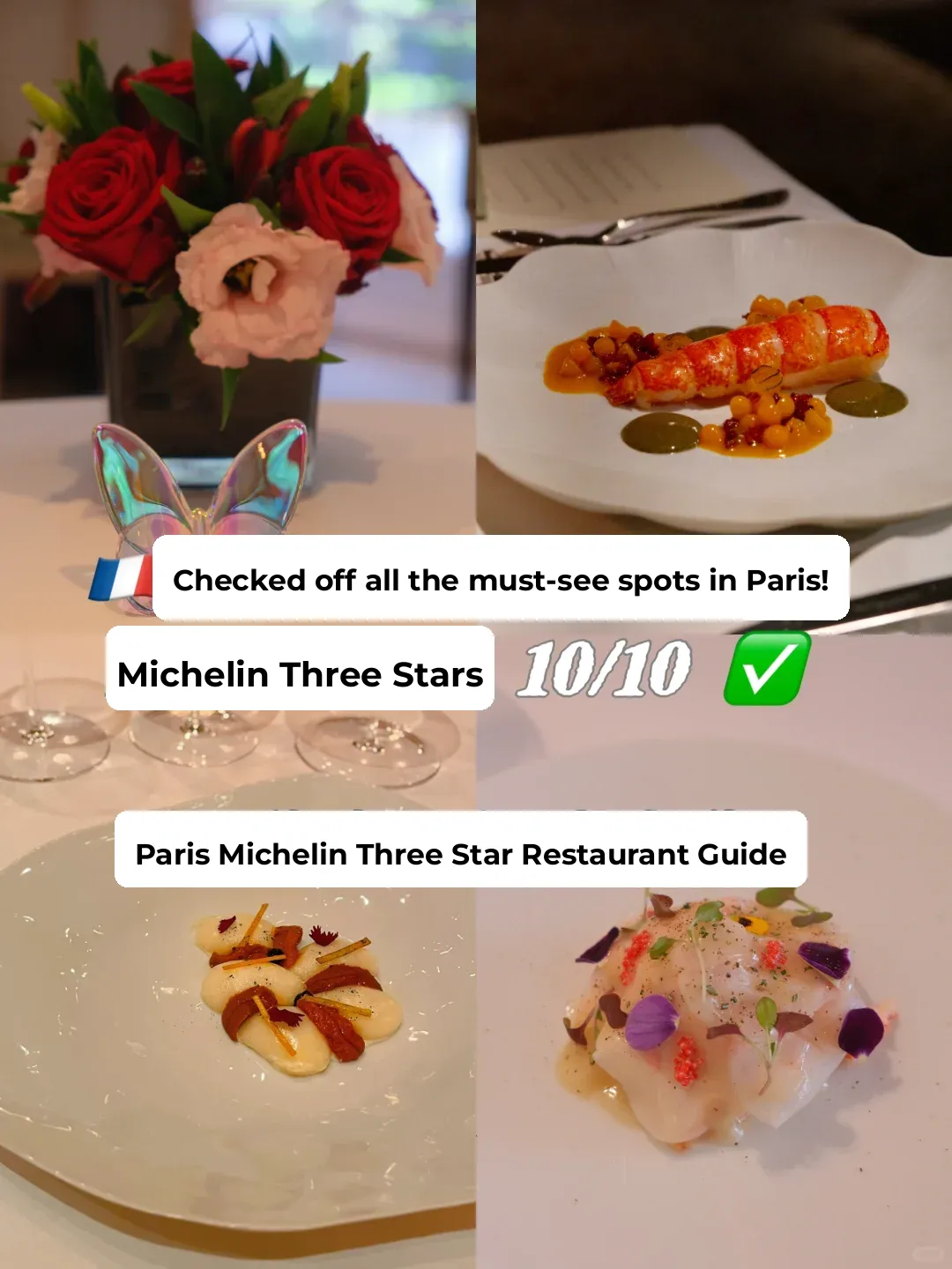 🇫🇷 When I've Checked Off All of Paris's Michelin 3-Stars 10/10✅ (Part 2)