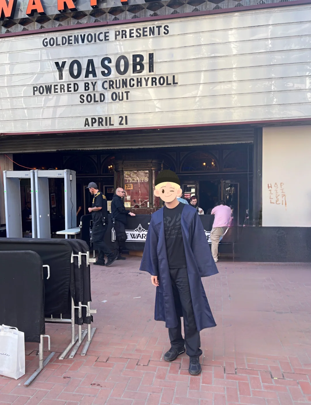 Long Line Before YOASOBI Concert in San Francisco & Totally Worth It