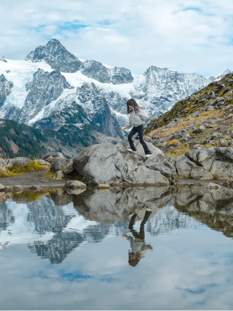 Regretting Not Meeting Sooner: Mt. Baker in Autumn 🍂 Near Seattle